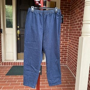 Catherines Every Day Fit Blue Denim Jeans NWT 98% Cotton Size 1XWP